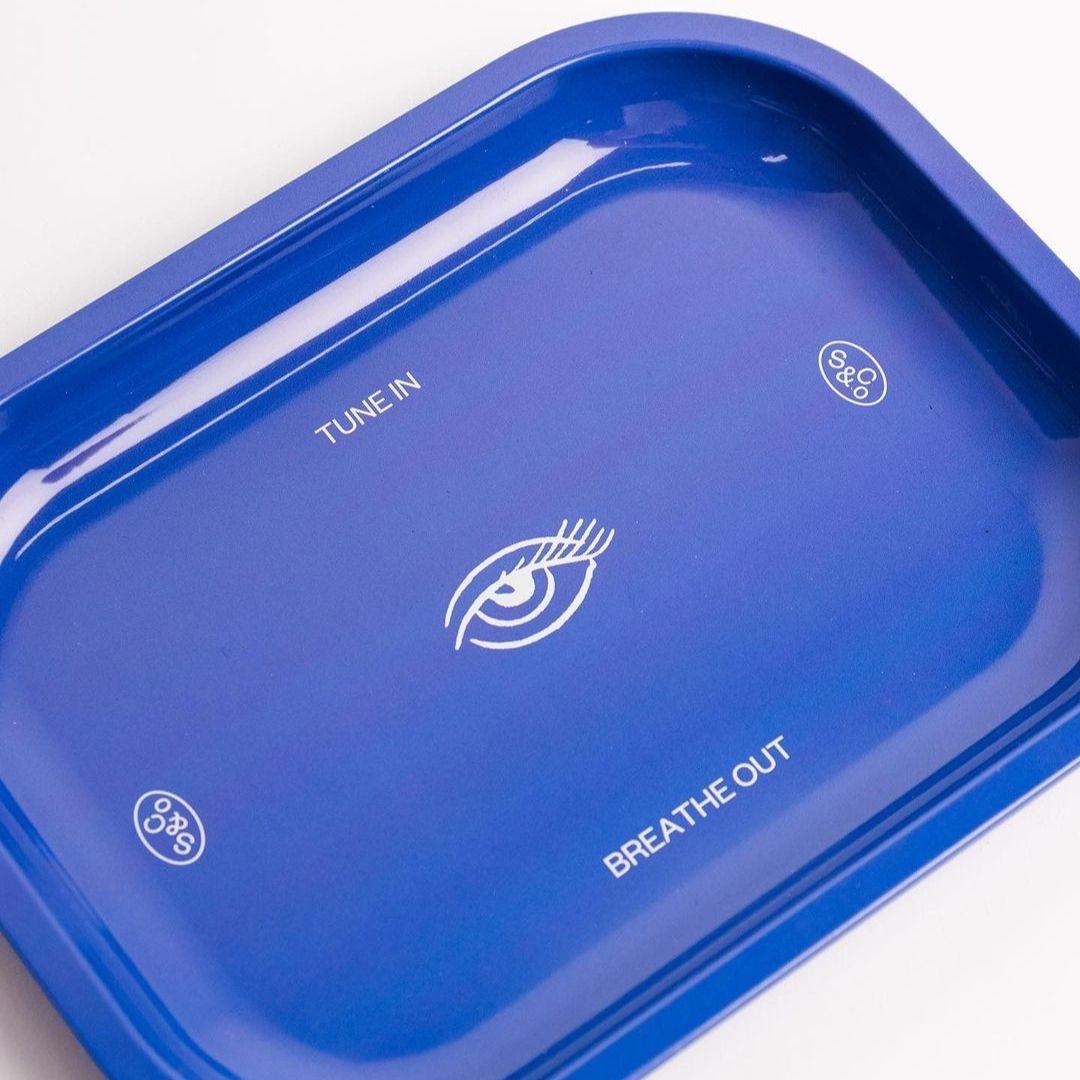 Mini Rolling Tray Blue Eye