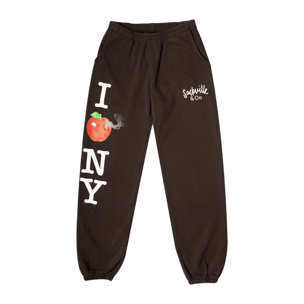 Greetings from NY Brown Sweatpants - Sackville & Co.