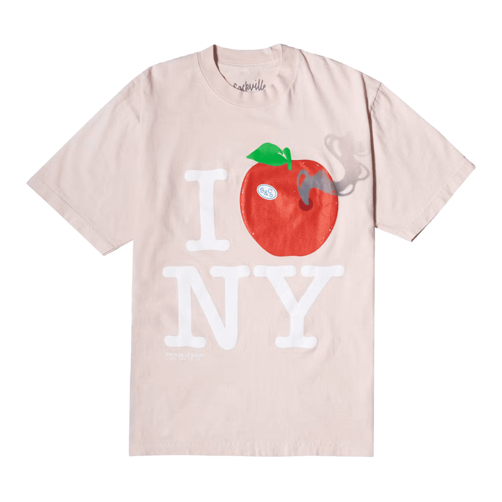 Greetings from NY Pink Tee - Sackville & Co.