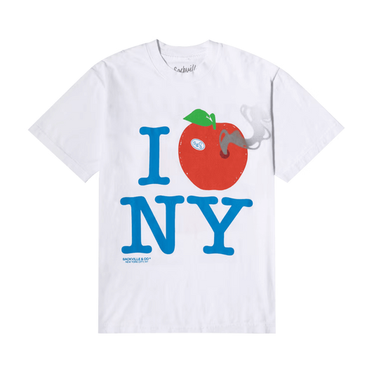 Greetings from NY White Tee - Sackville & Co.