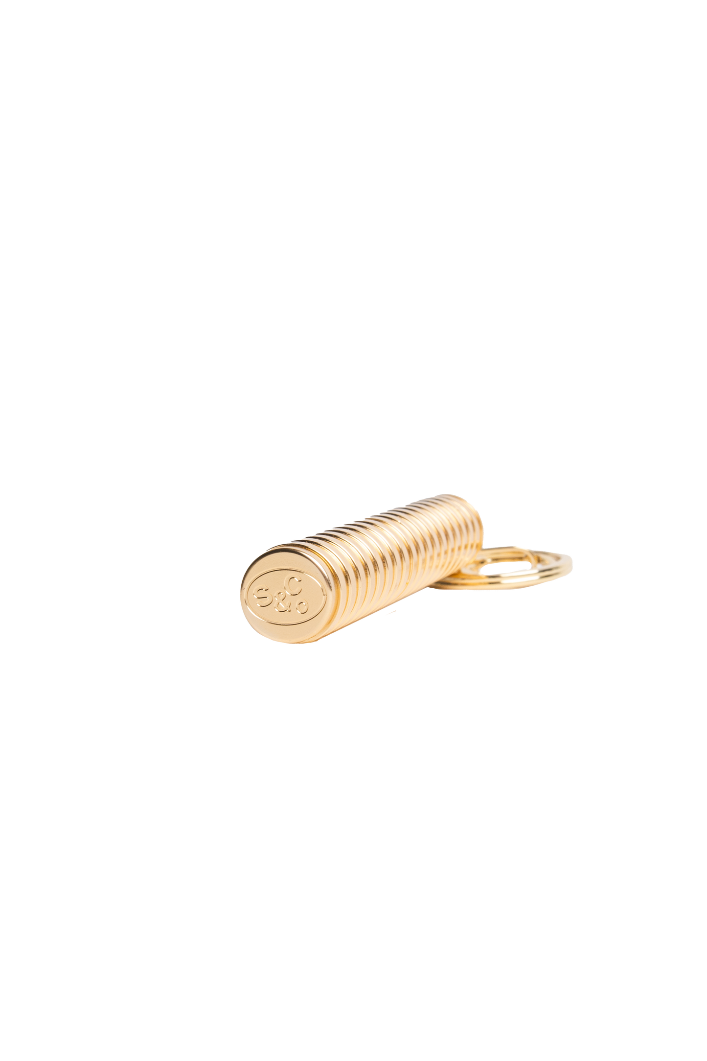 Carry Case Keychain Gold