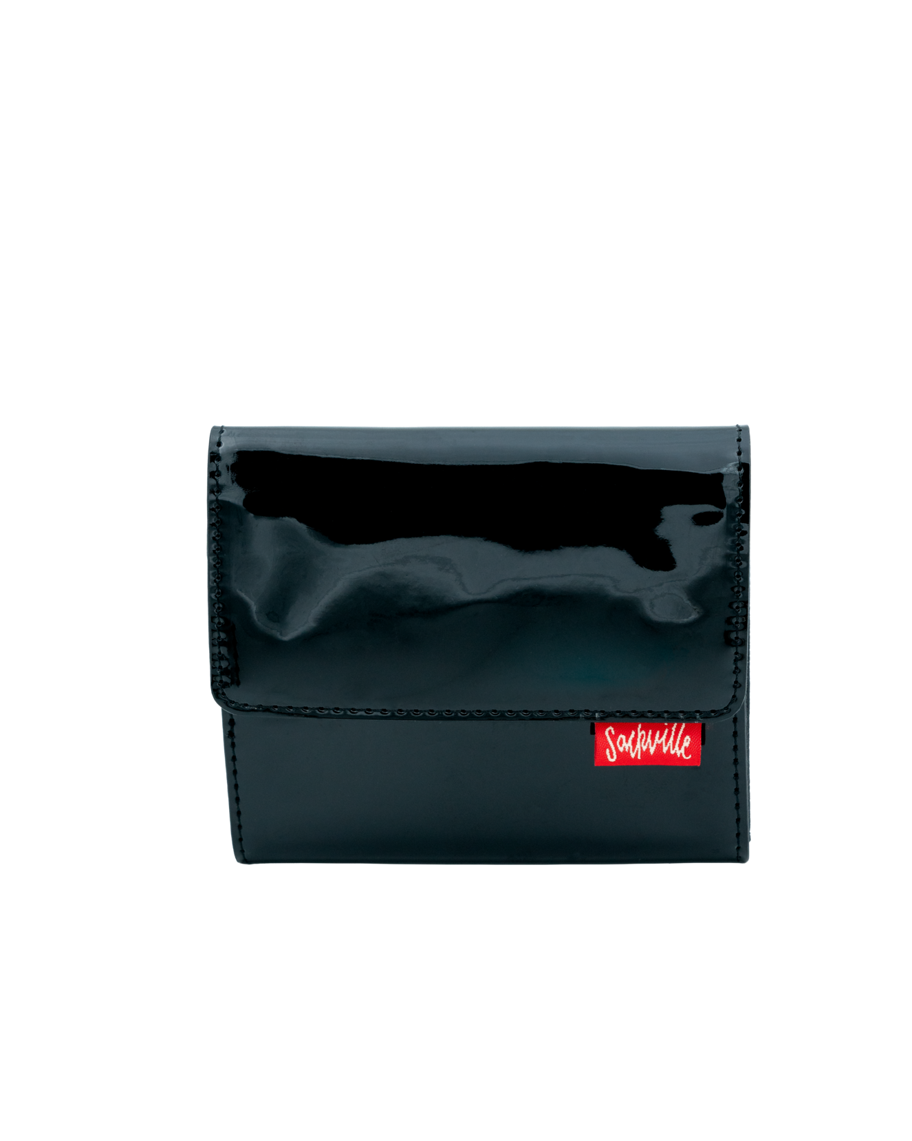 The Stash Wallet Black Patent