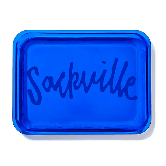 Blue Jelly Rolling Tray - Sackville & Co.